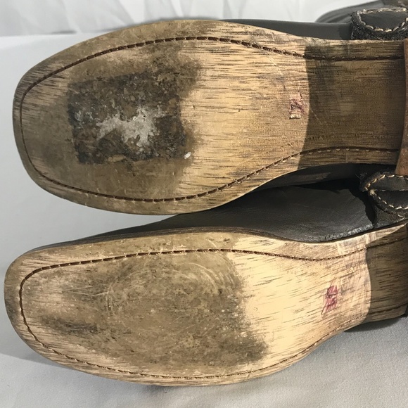 Bed Stu Brown Harness Boot Crafted in Mexico Sz 7 - Picture 11 of 14